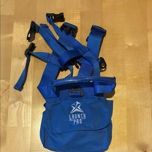 Launch Pad Blue Ski Harness